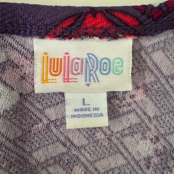 LuLaRoe Amelia Short Sleeve Dress with pockets women’s size large - Picture 8 of 13